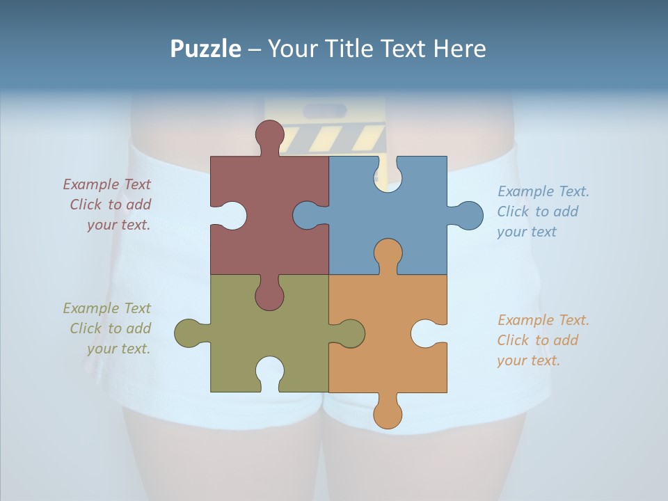 Cycle Girl Hilarious PowerPoint Template