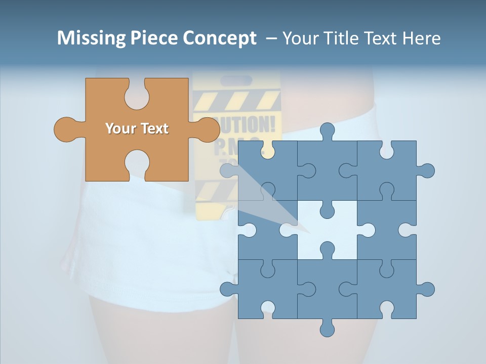 Cycle Girl Hilarious PowerPoint Template