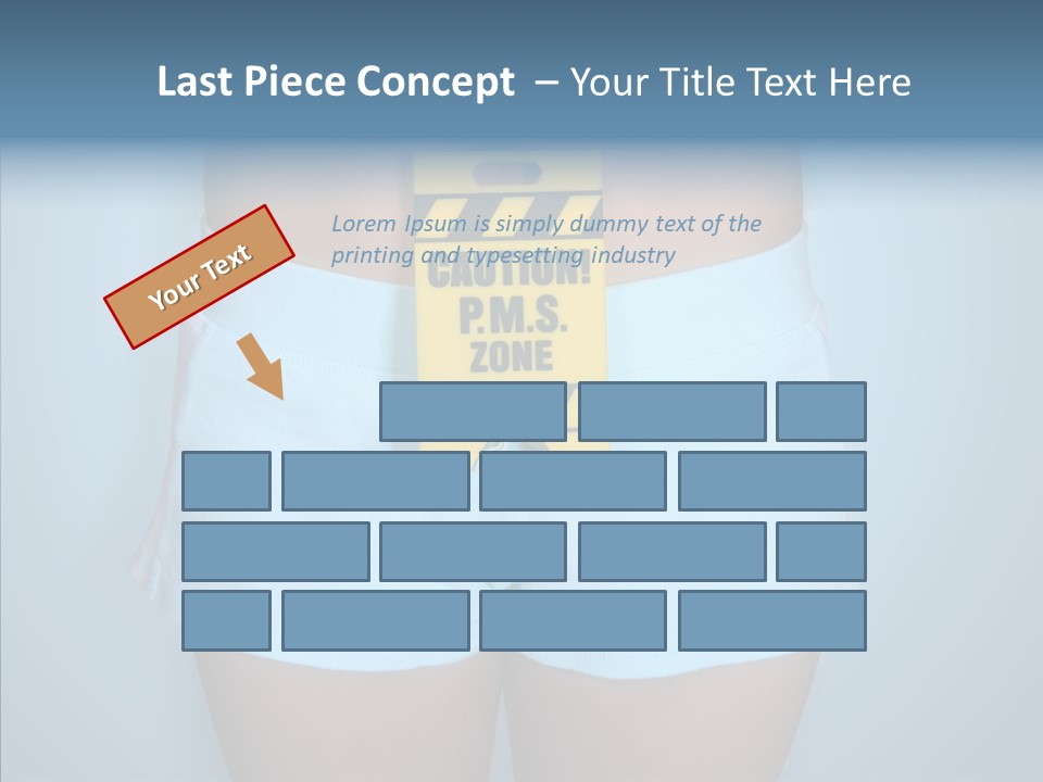 Cycle Girl Hilarious PowerPoint Template