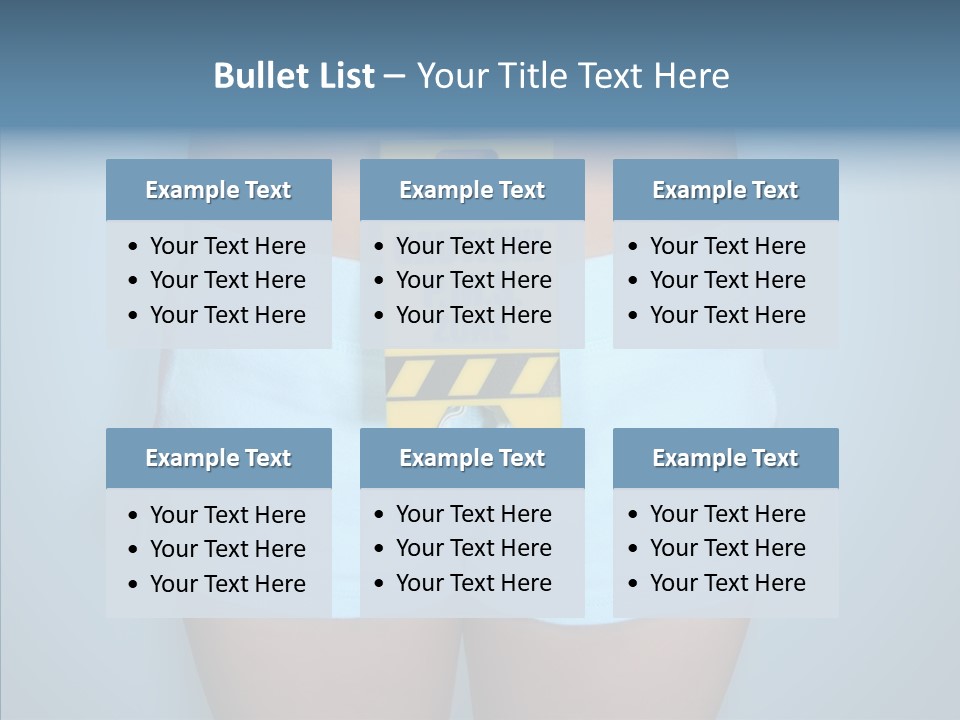 Cycle Girl Hilarious PowerPoint Template