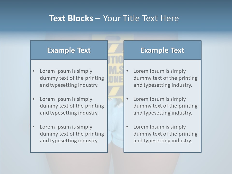 Cycle Girl Hilarious PowerPoint Template