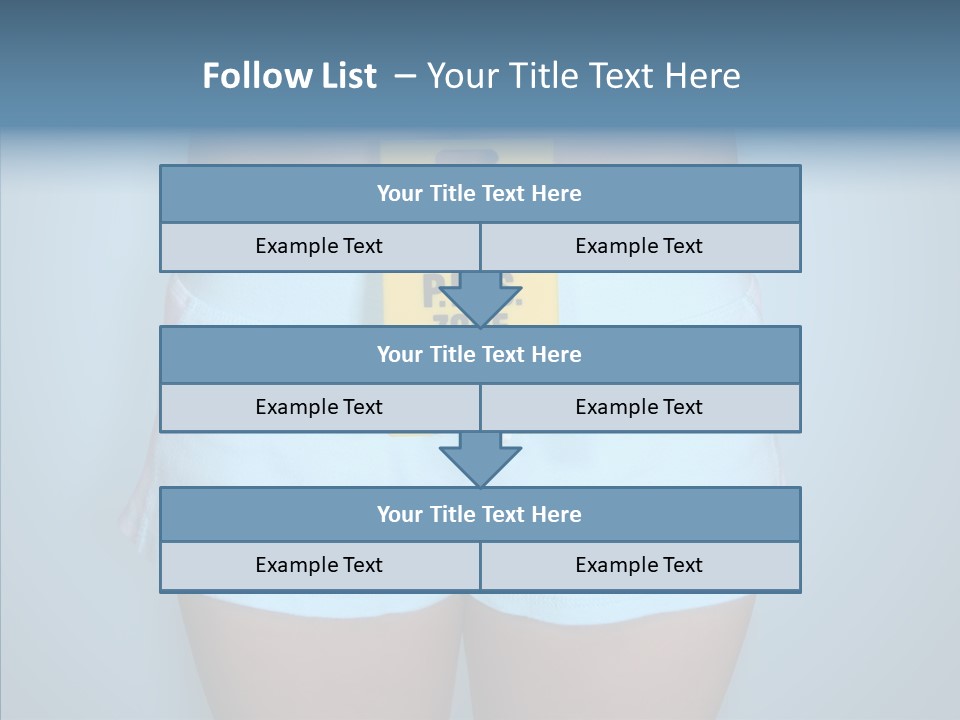 Cycle Girl Hilarious PowerPoint Template