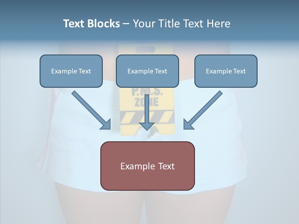 Cycle Girl Hilarious PowerPoint Template