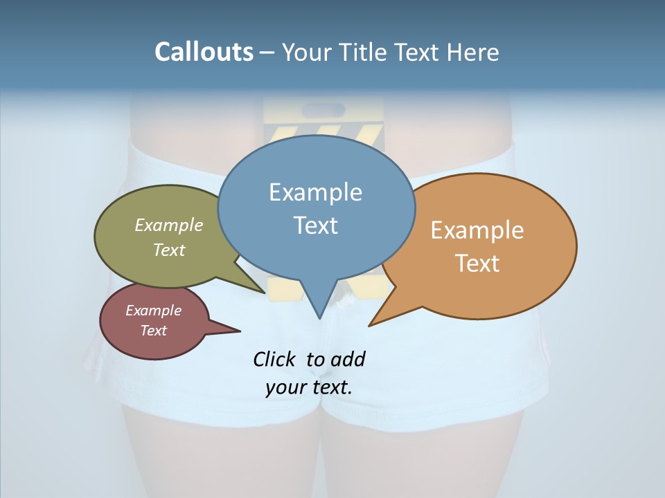 Cycle Girl Hilarious PowerPoint Template