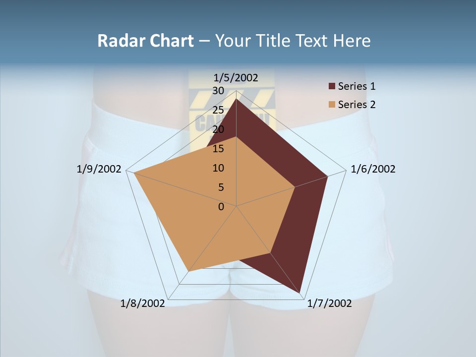 Cycle Girl Hilarious PowerPoint Template