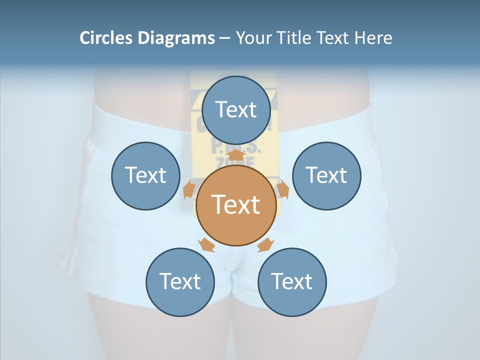 Cycle Girl Hilarious PowerPoint Template