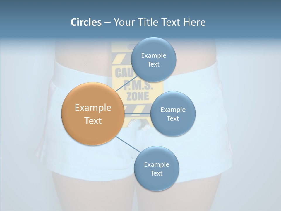 Cycle Girl Hilarious PowerPoint Template