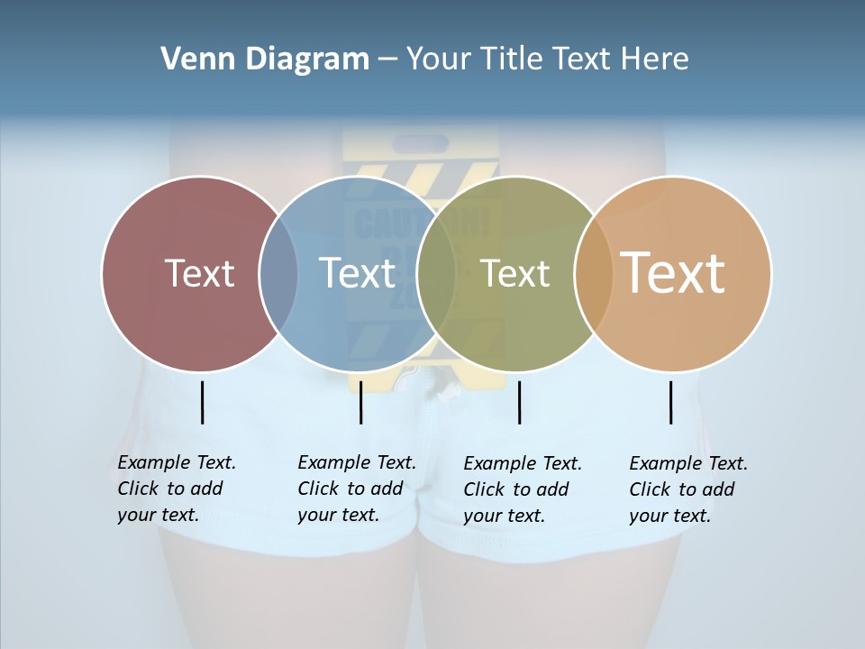 Cycle Girl Hilarious PowerPoint Template