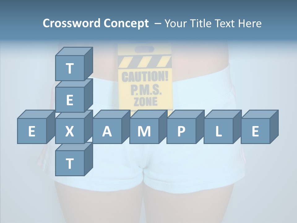 Cycle Girl Hilarious PowerPoint Template