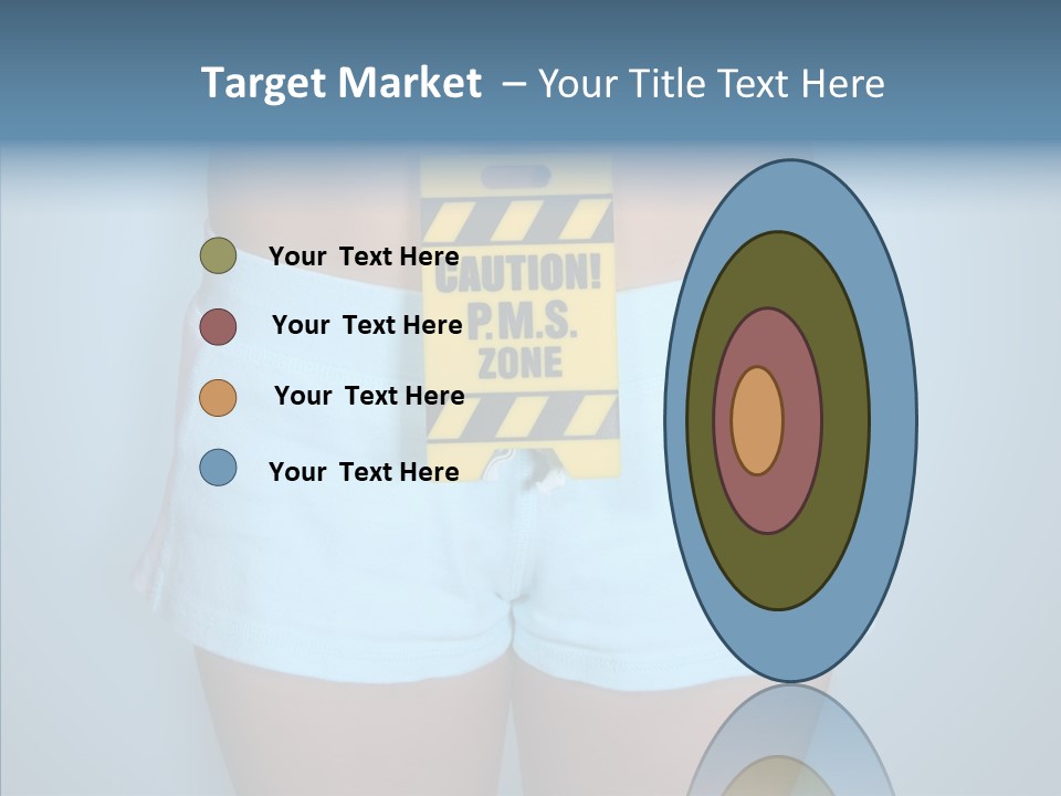 Cycle Girl Hilarious PowerPoint Template