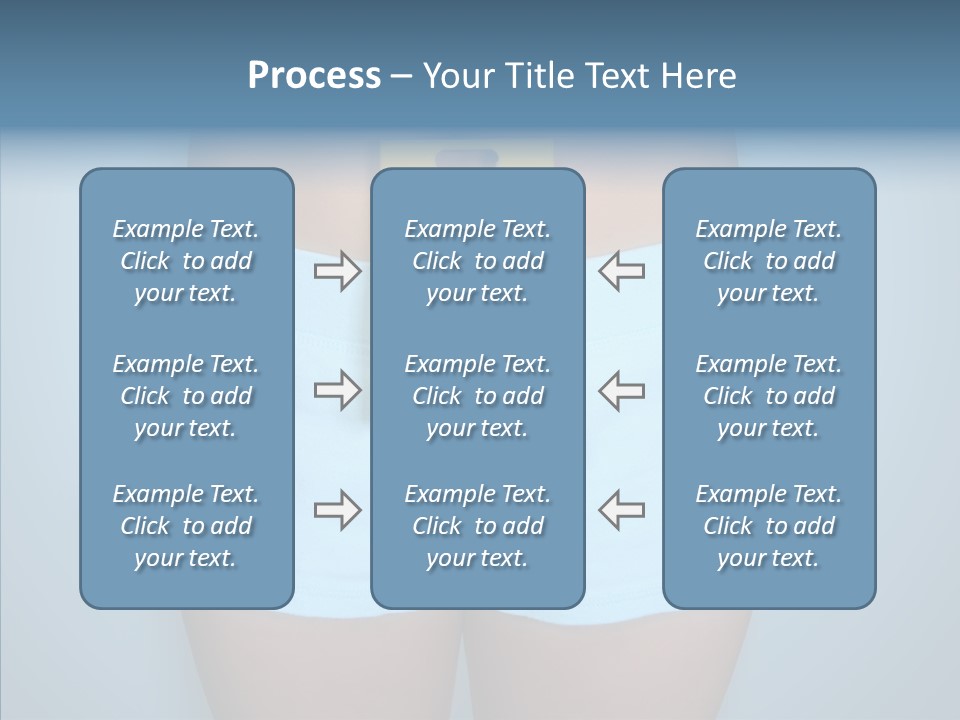 Cycle Girl Hilarious PowerPoint Template