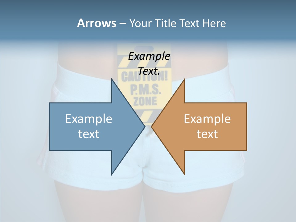 Cycle Girl Hilarious PowerPoint Template