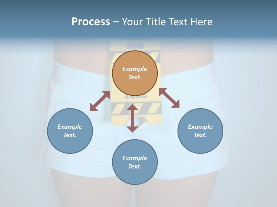 Cycle Girl Hilarious PowerPoint Template