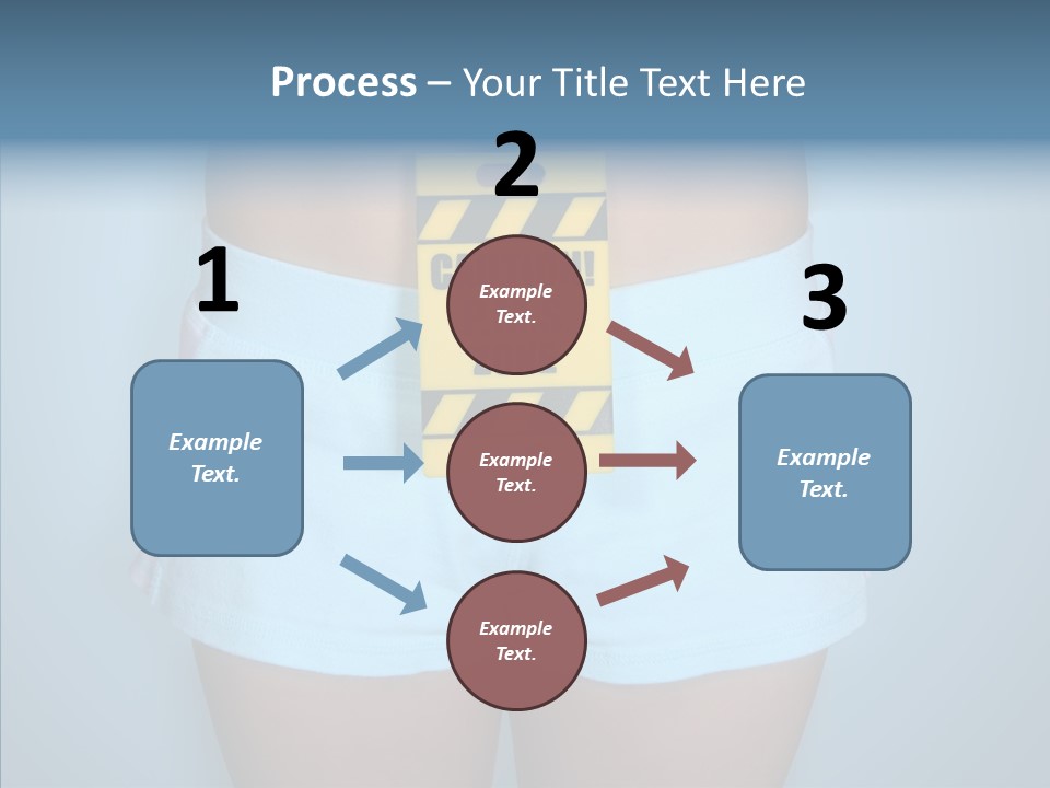 Cycle Girl Hilarious PowerPoint Template