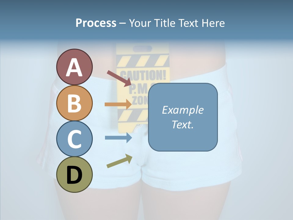 Cycle Girl Hilarious PowerPoint Template