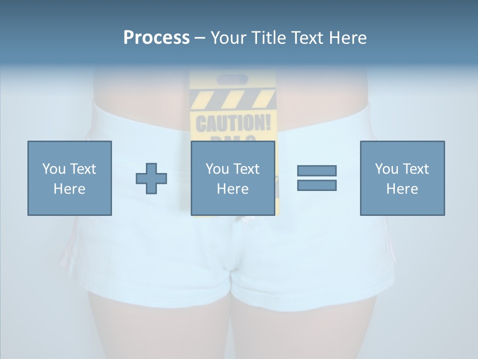 Cycle Girl Hilarious PowerPoint Template