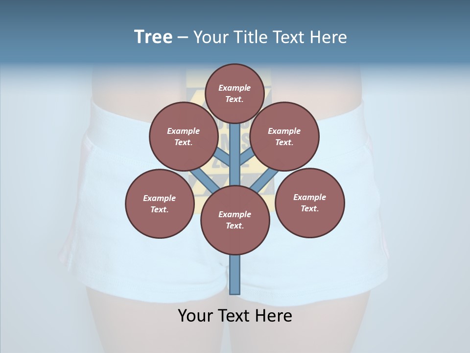 Cycle Girl Hilarious PowerPoint Template