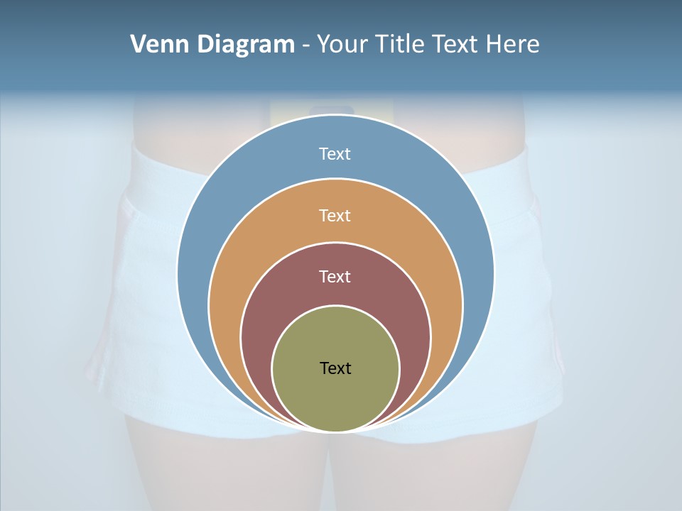 Cycle Girl Hilarious PowerPoint Template