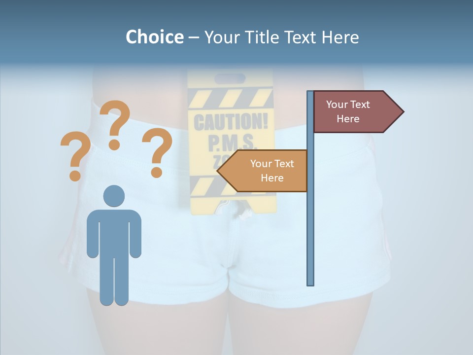 Cycle Girl Hilarious PowerPoint Template