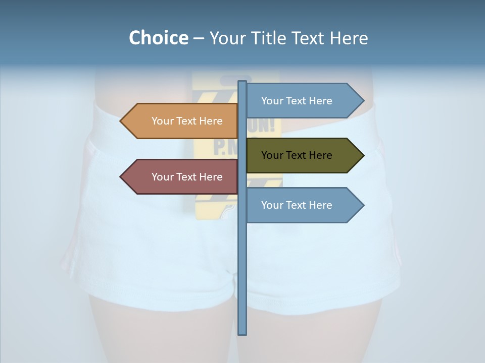 Cycle Girl Hilarious PowerPoint Template