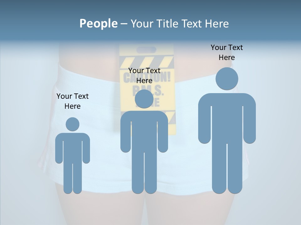 Cycle Girl Hilarious PowerPoint Template