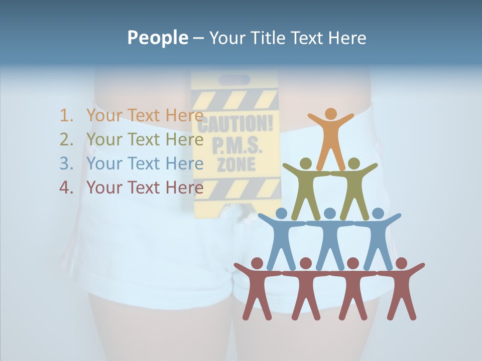 Cycle Girl Hilarious PowerPoint Template