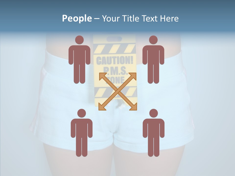 Cycle Girl Hilarious PowerPoint Template