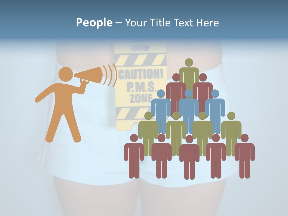 Cycle Girl Hilarious PowerPoint Template