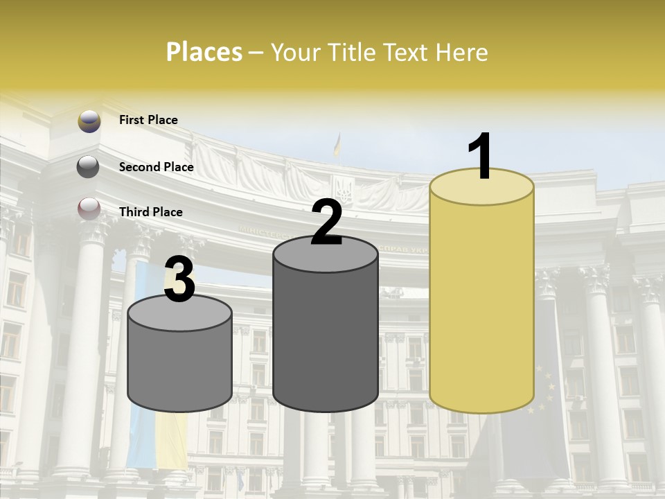 Architecture Travel Foreign PowerPoint Template