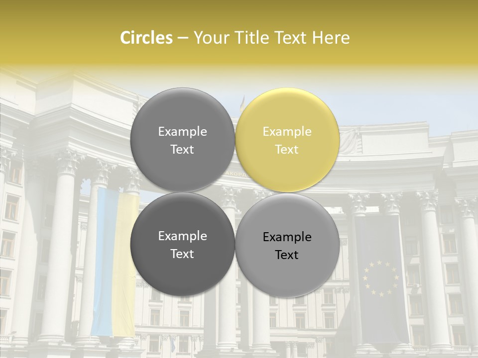 Architecture Travel Foreign PowerPoint Template