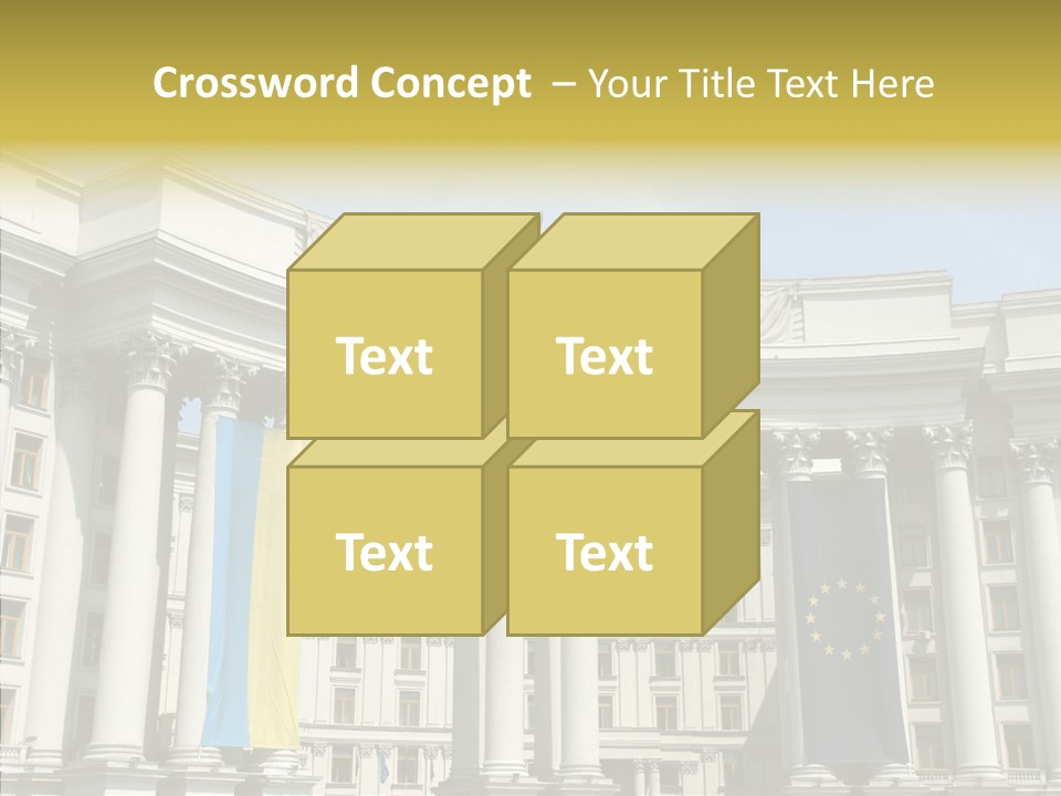 Architecture Travel Foreign PowerPoint Template