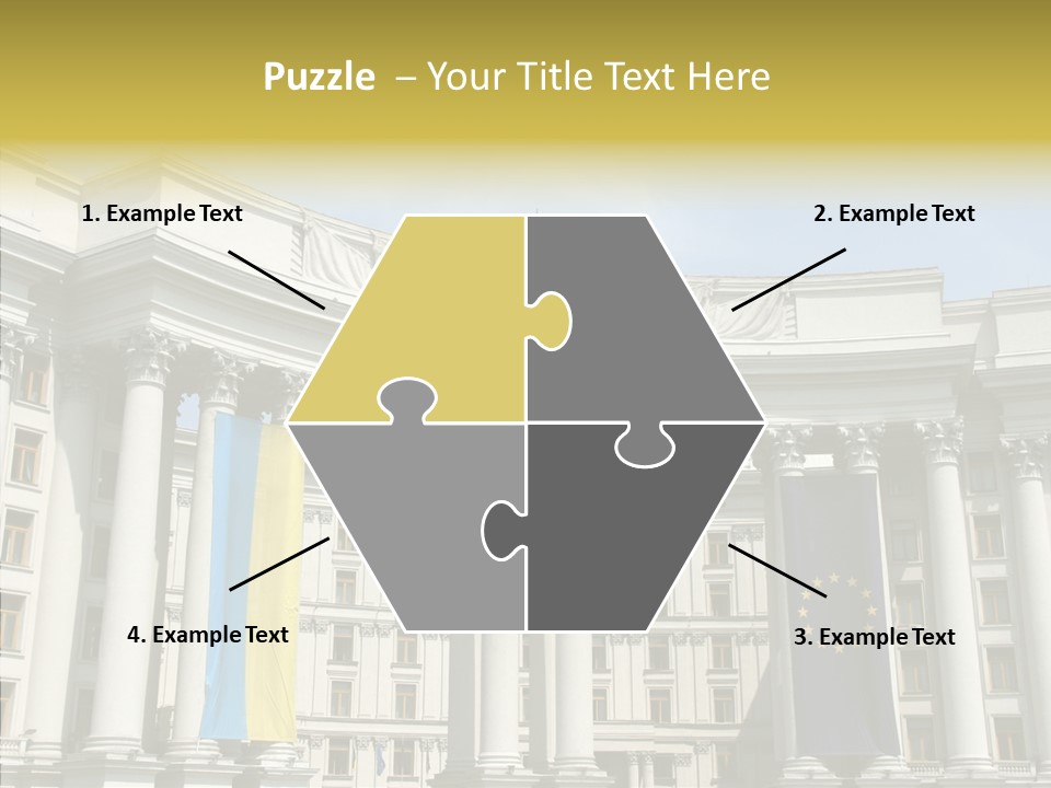 Architecture Travel Foreign PowerPoint Template