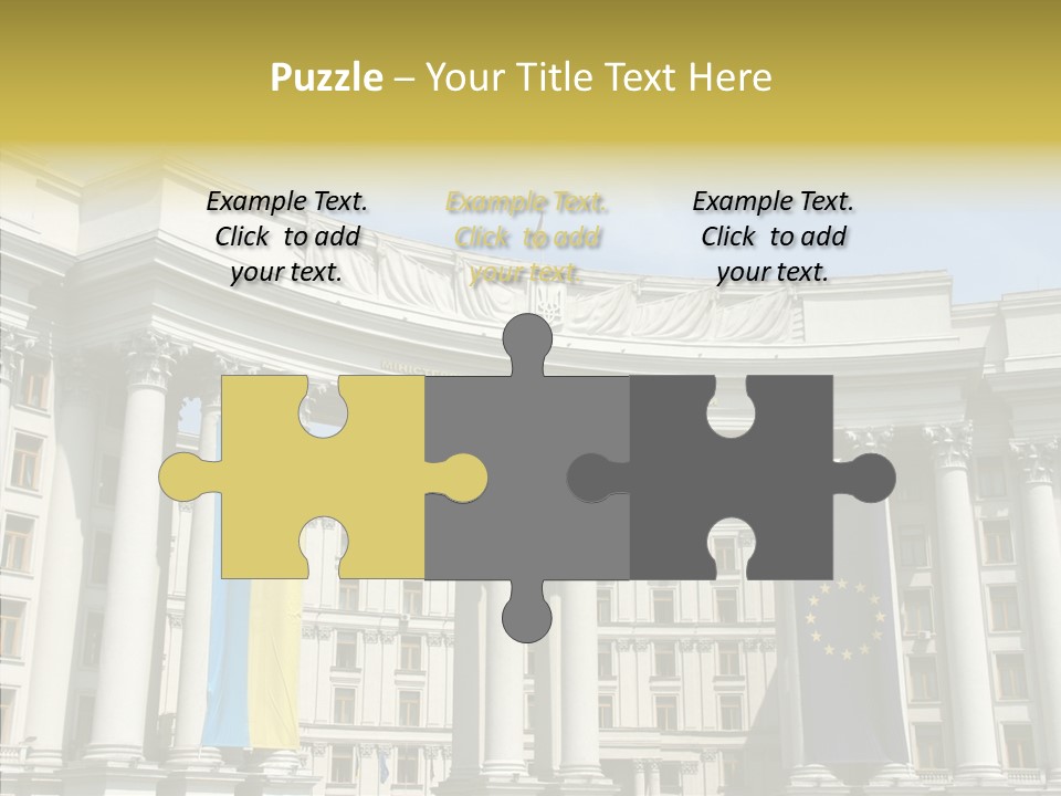 Architecture Travel Foreign PowerPoint Template