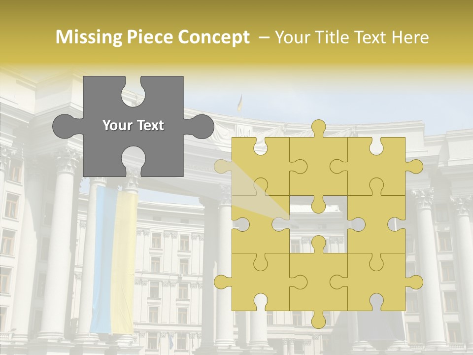 Architecture Travel Foreign PowerPoint Template