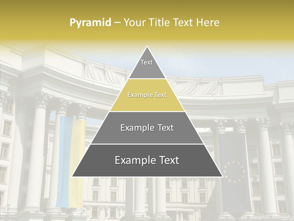 Architecture Travel Foreign PowerPoint Template