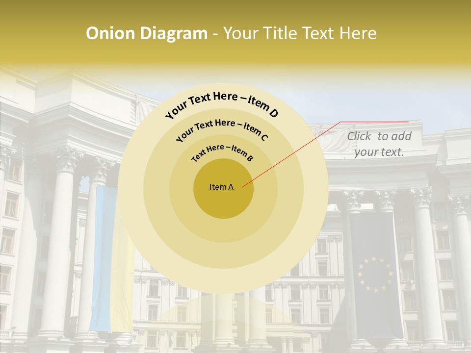 Architecture Travel Foreign PowerPoint Template