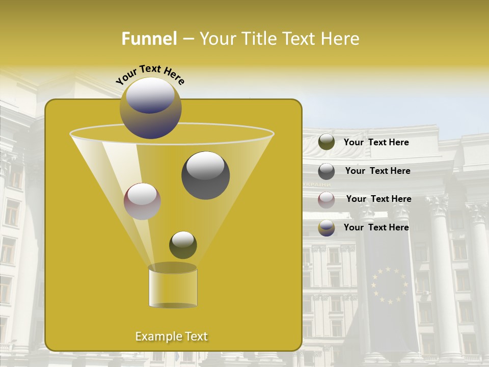 Architecture Travel Foreign PowerPoint Template