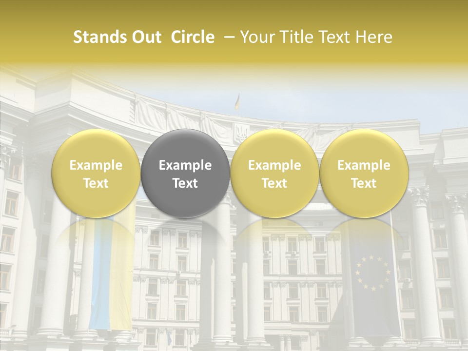 Architecture Travel Foreign PowerPoint Template