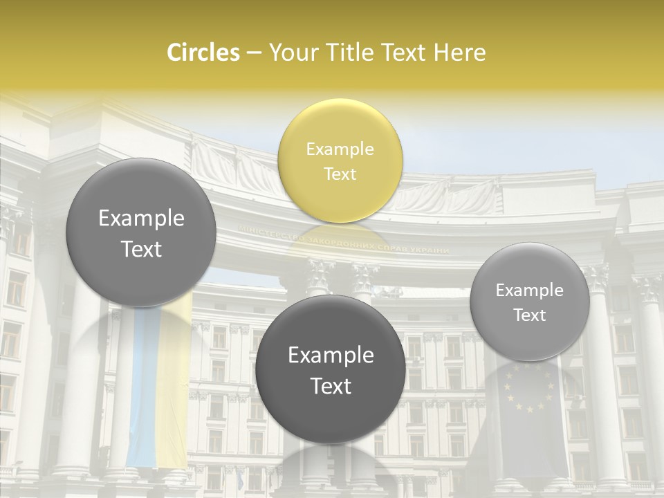 Architecture Travel Foreign PowerPoint Template