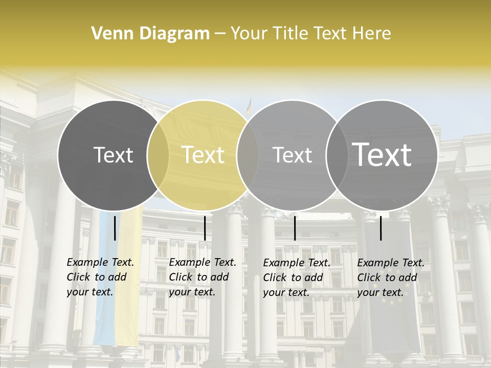 Architecture Travel Foreign PowerPoint Template