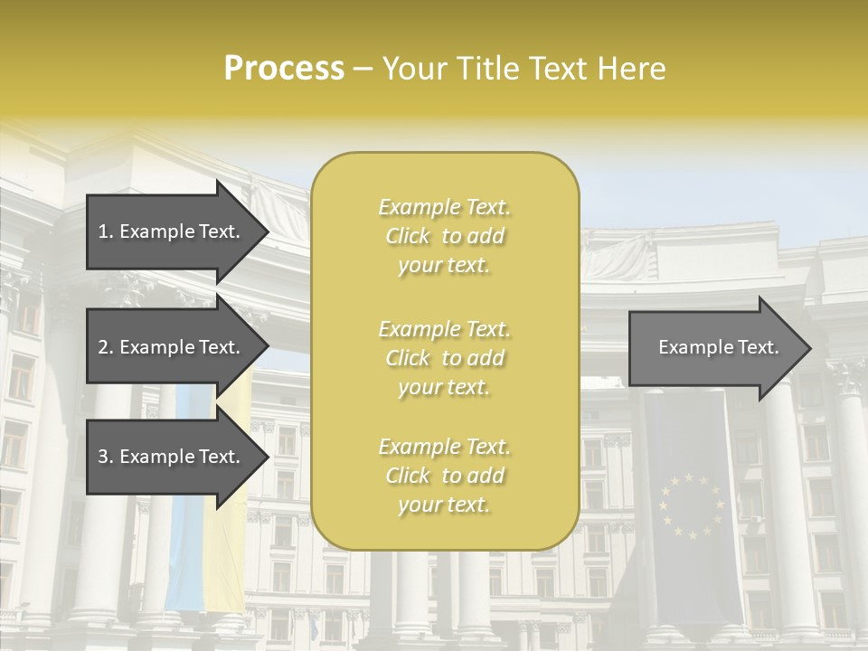 Architecture Travel Foreign PowerPoint Template