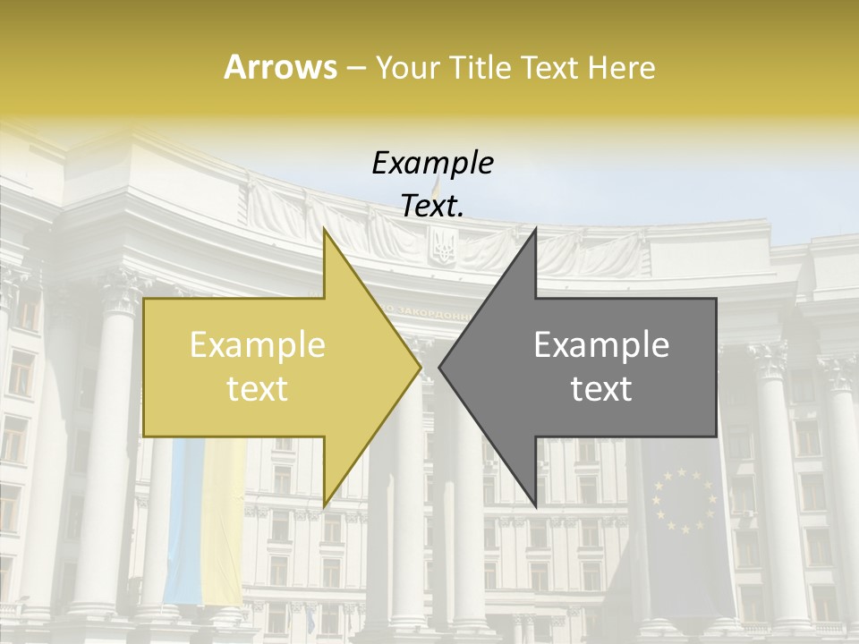 Architecture Travel Foreign PowerPoint Template