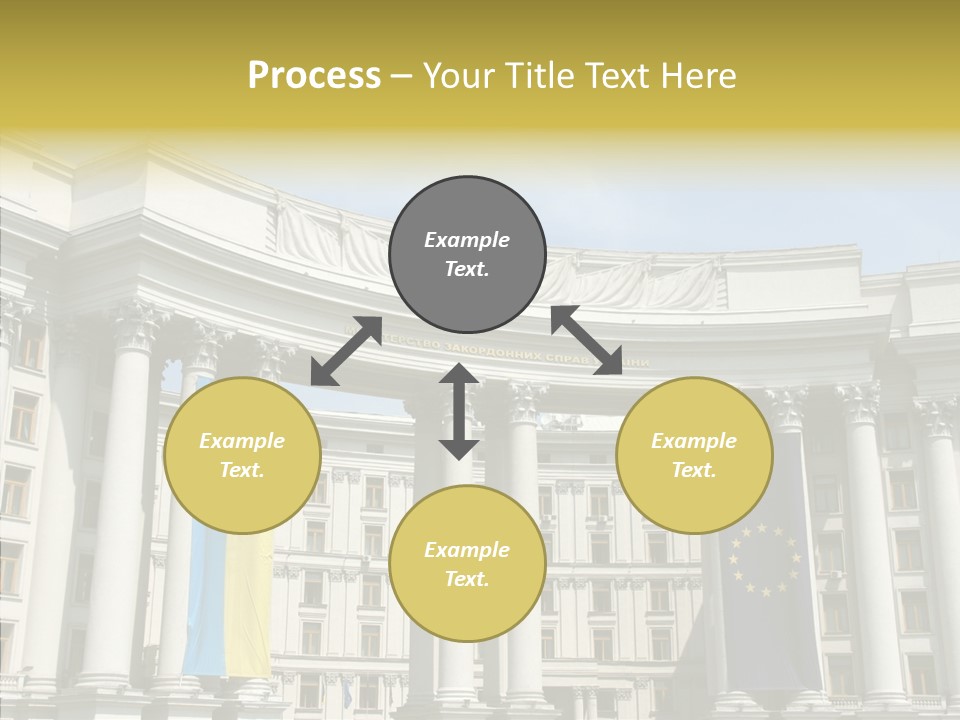 Architecture Travel Foreign PowerPoint Template