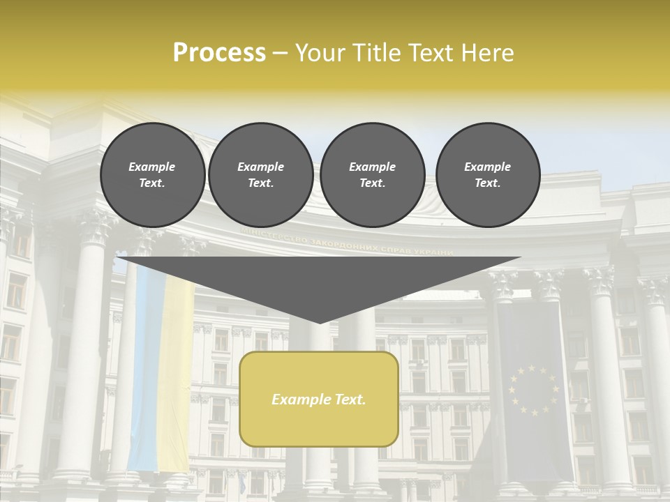 Architecture Travel Foreign PowerPoint Template