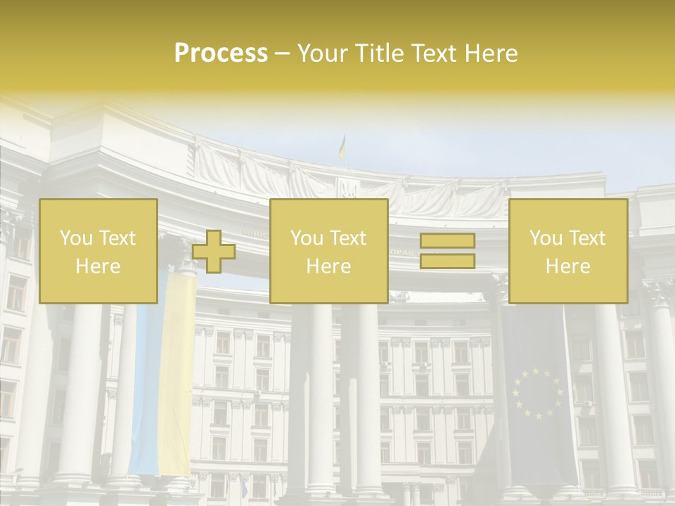 Architecture Travel Foreign PowerPoint Template