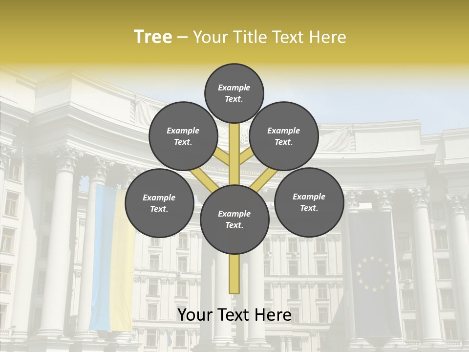 Architecture Travel Foreign PowerPoint Template