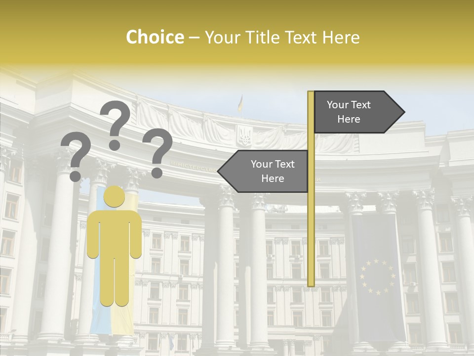 Architecture Travel Foreign PowerPoint Template