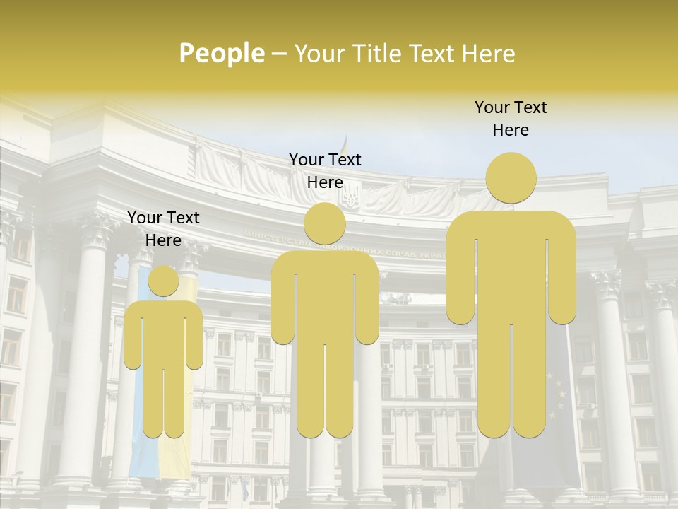 Architecture Travel Foreign PowerPoint Template