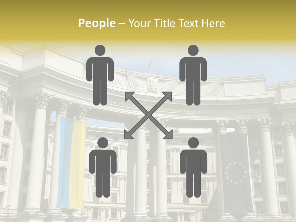 Architecture Travel Foreign PowerPoint Template