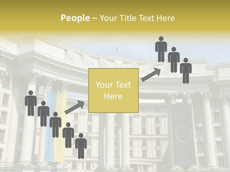 Architecture Travel Foreign PowerPoint Template